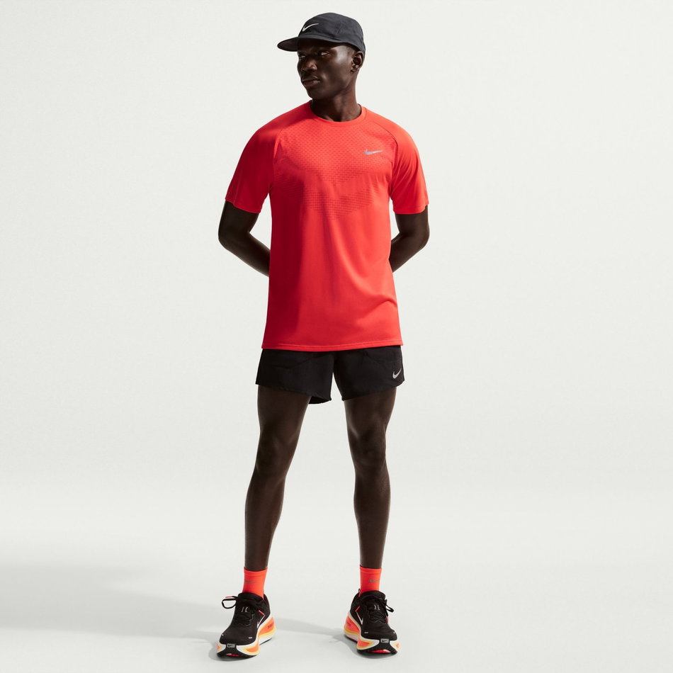 Dri-FIT ADV Stride Ss Top Erkek Kırmızı Tişört