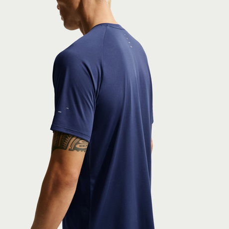NIKE - Dri-FIT ADV Stride Ss Top Erkek Mavi Tişört (1)