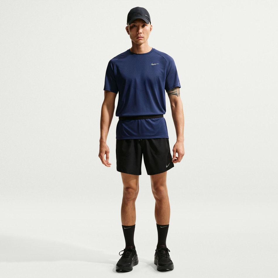 Dri-FIT ADV Stride Ss Top Erkek Mavi Tişört