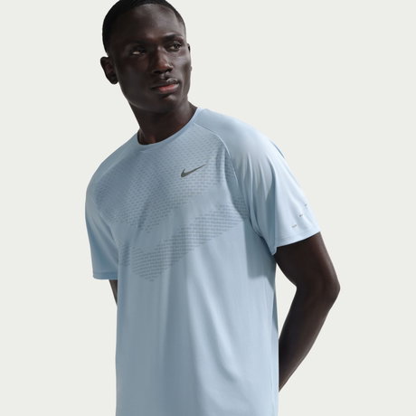 NIKE - Dri-FIT ADV Stride Ss Top Erkek Mavi Tişört