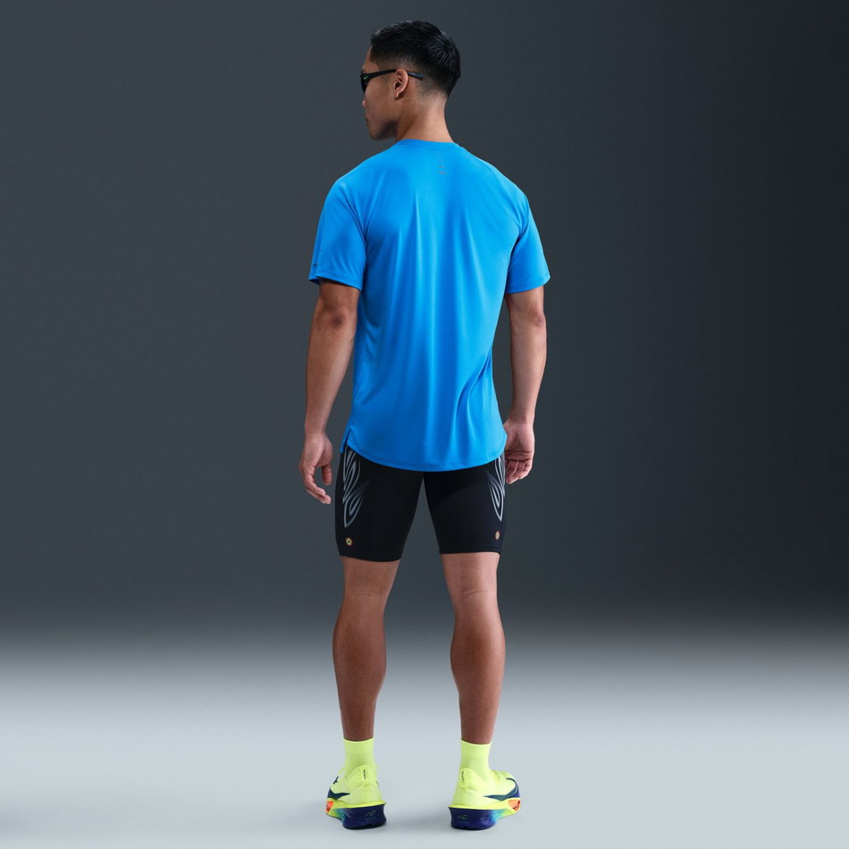 Dri-FIT ADV Stride SS Top Erkek Mavi Tişört