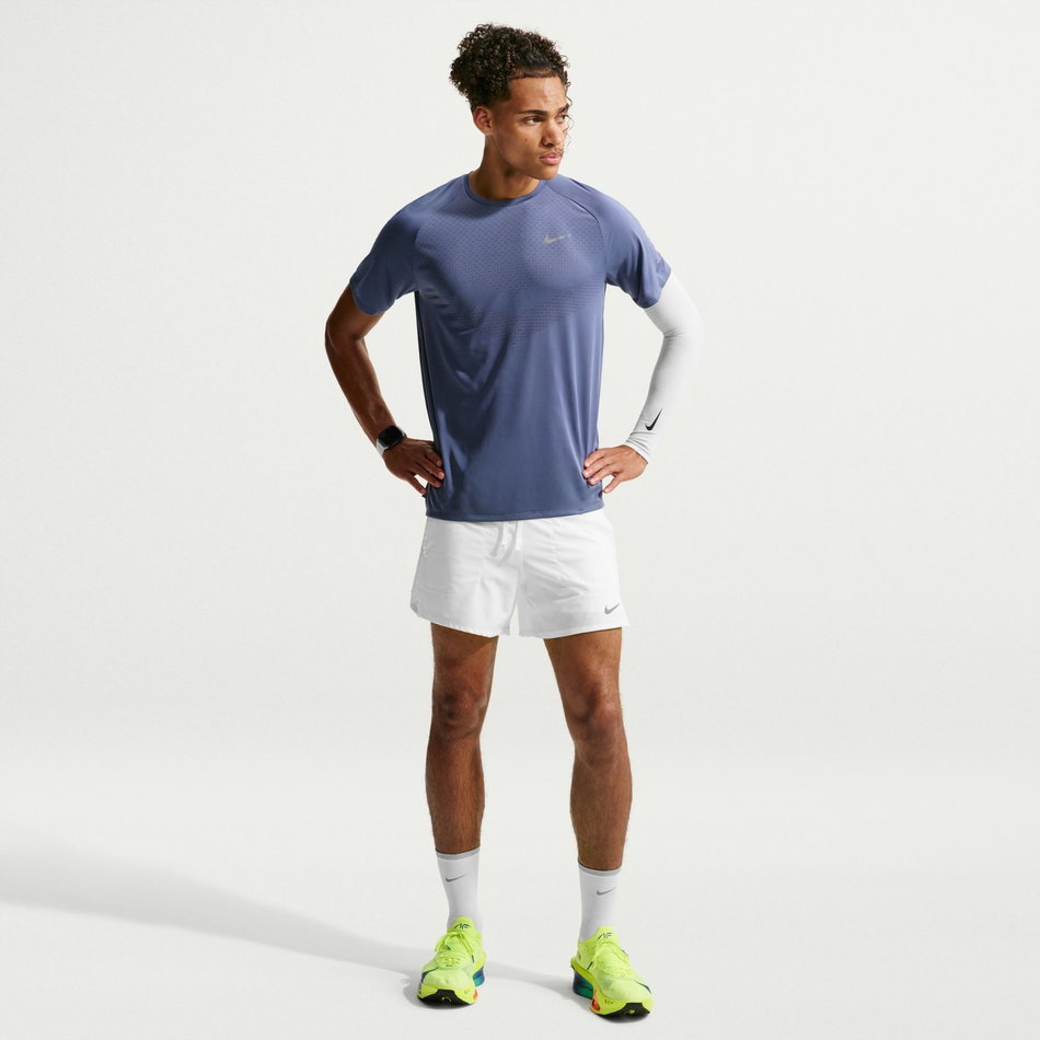 Dri-FIT ADV Stride Ss Top Erkek Mavi Tişört