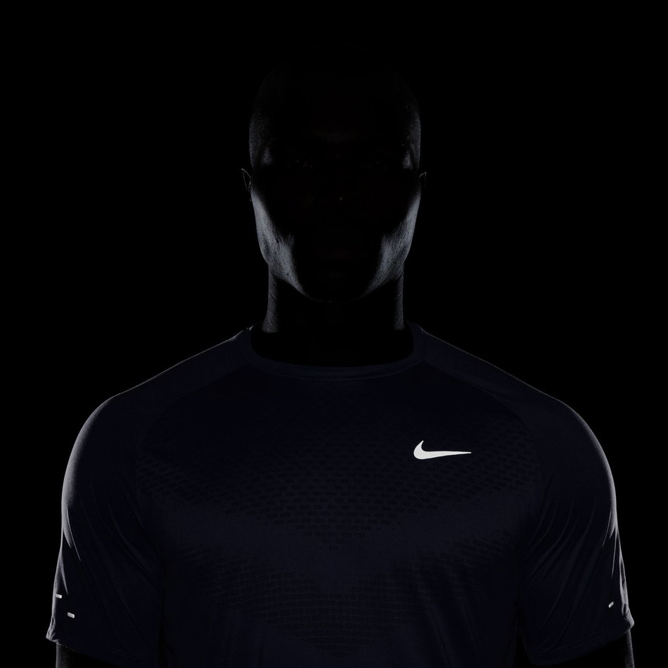 Dri-FIT ADV Stride Ss Top Erkek Mavi Tişört