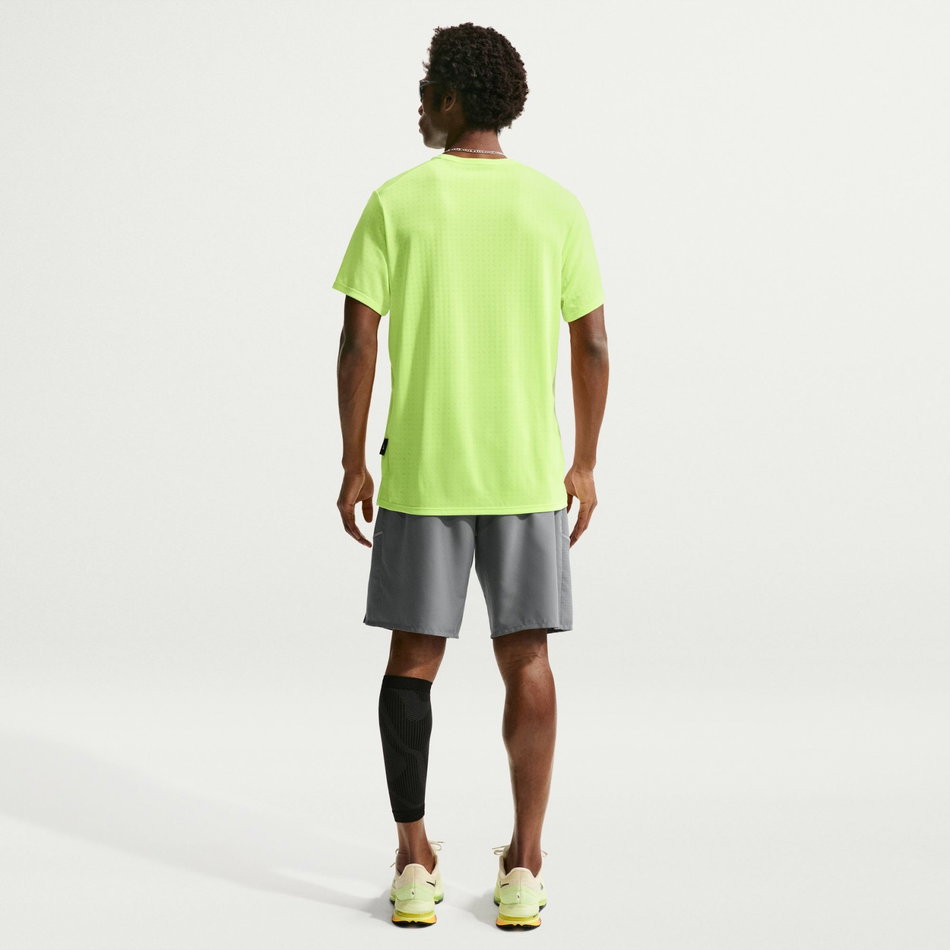 Dri-FIT Breathe Miler Ss Top Erkek Sarı Tişört