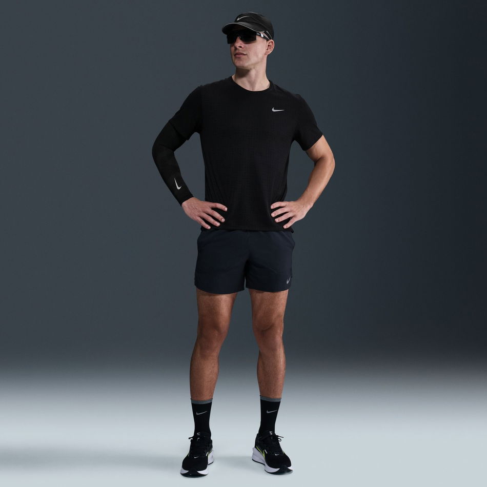 Dri-FIT Breathe Miler SS Top Erkek Siyah Tişört