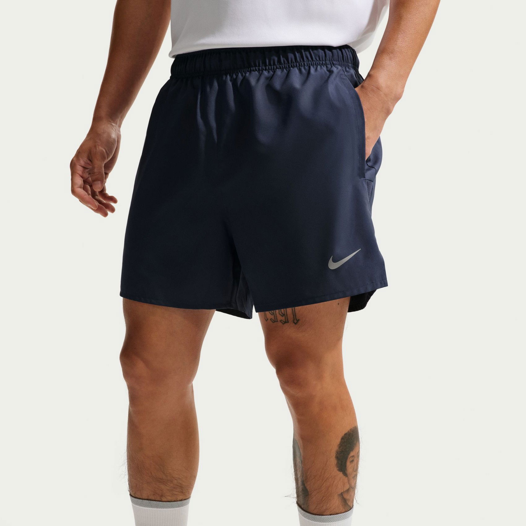 Nike Dri-FIT Challenger 5Bf Short Erkek Mavi Şort DV9363-410