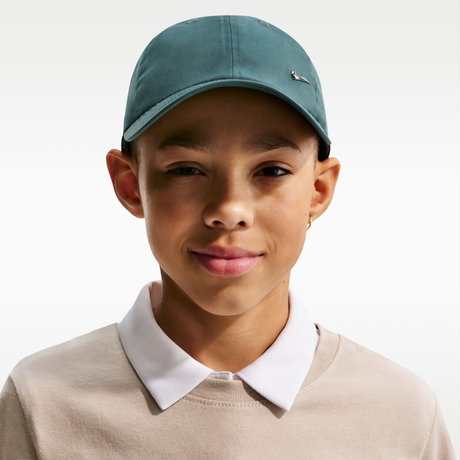 NIKE - Dri-FIT Club Cap Us Metal Swoosh Yeşil Şapka