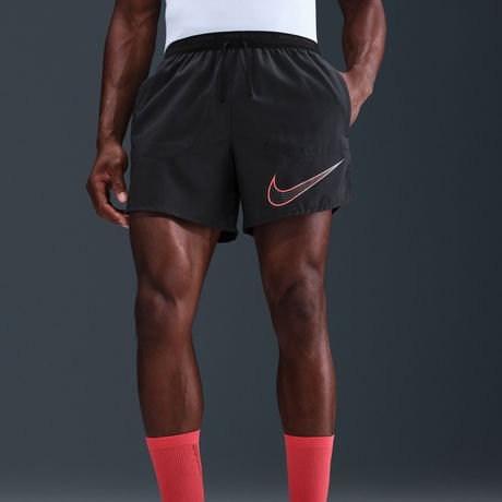 NIKE - Dri-FIT Energy Stride 5BF Short Erkek Siyah Şort