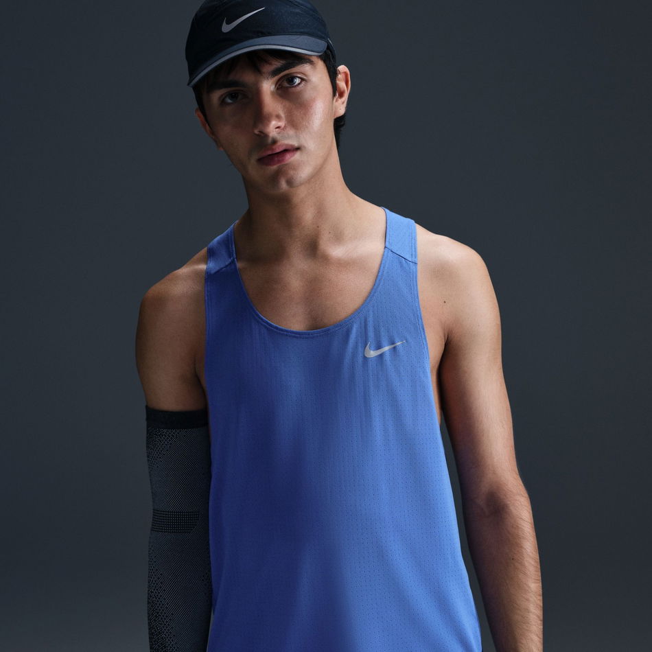 Dri-FIT Fast Singlet Erkek Mavi Atlet