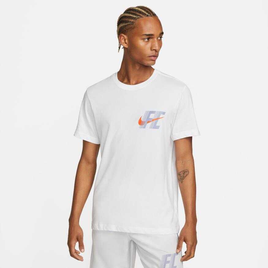 Dri Fit Fc Tee Whitespace Erkek Tişört