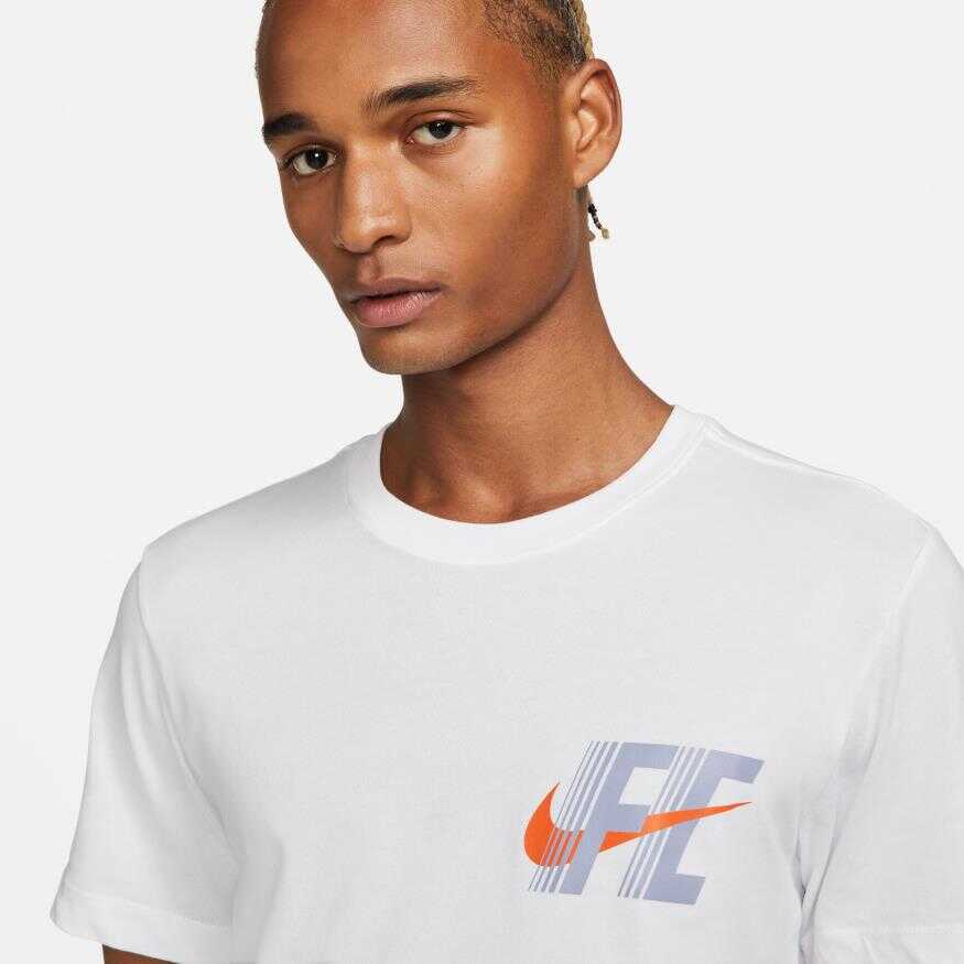 Dri Fit Fc Tee Whitespace Erkek Tişört
