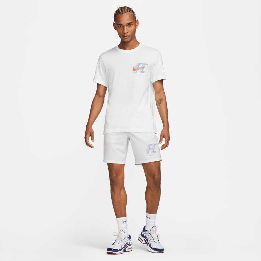 Dri Fit Fc Tee Whitespace Erkek Tişört