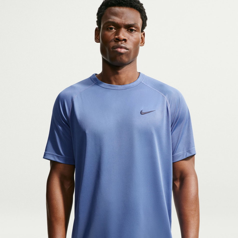 Dri-FIT Flex Ss Top Erkek Mavi Tişört