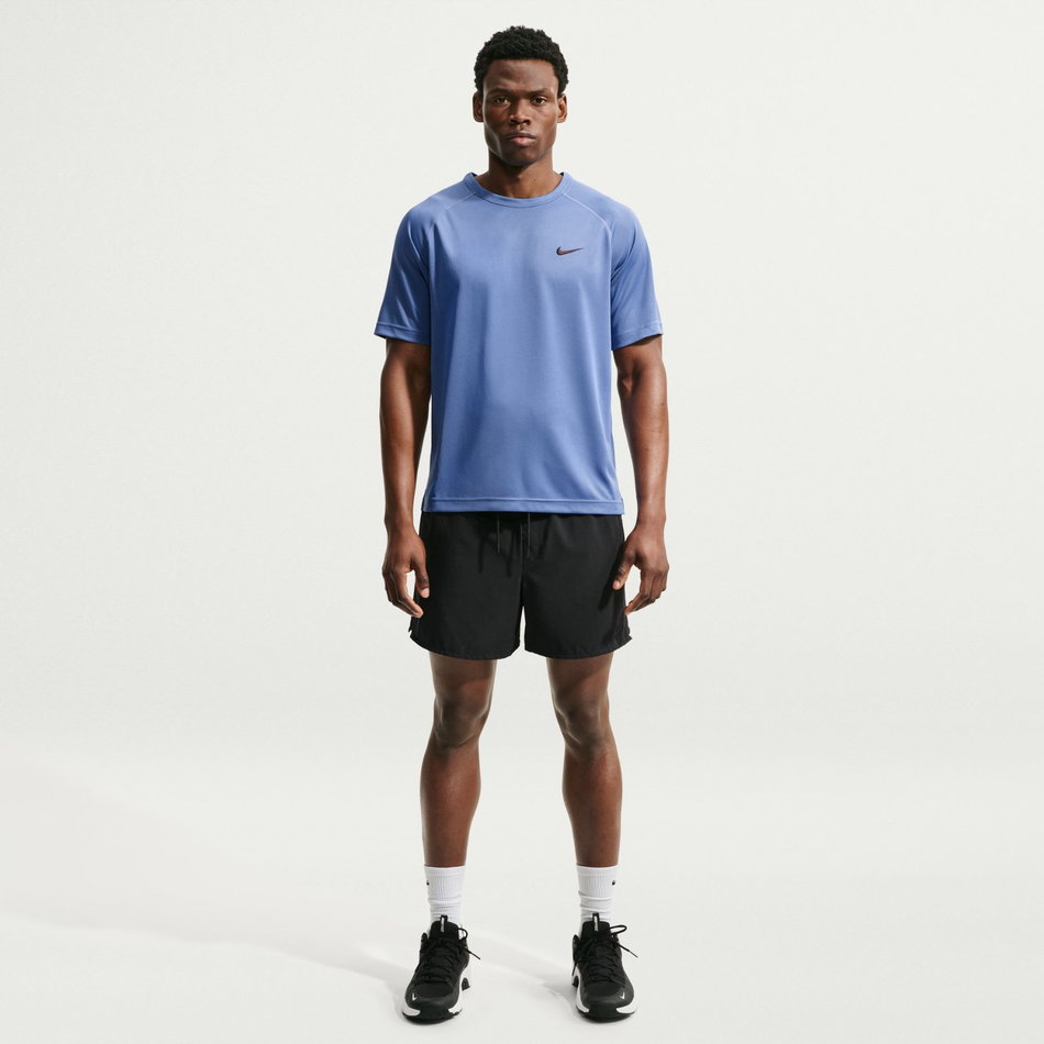 Dri-FIT Flex Ss Top Erkek Mavi Tişört