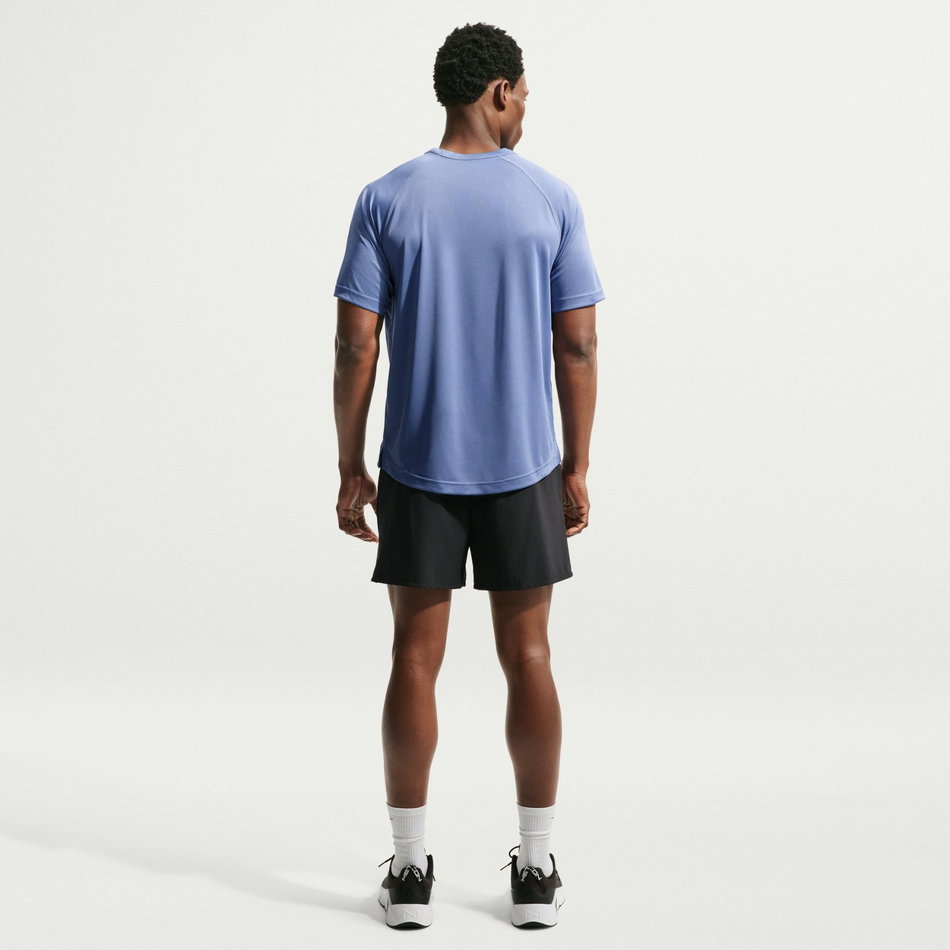 Dri-FIT Flex Ss Top Erkek Mavi Tişört