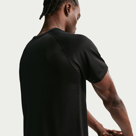 NIKE - Dri-FIT Flex Ss Top Erkek Siyah Tişört (1)