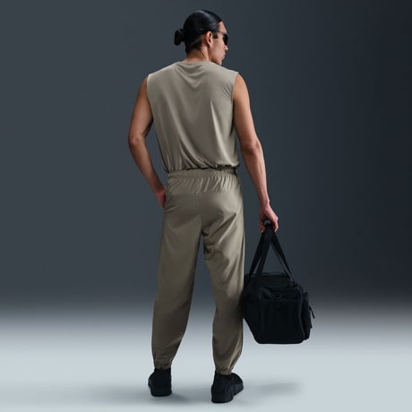 NIKE - Dri Fit Form Pant Taper Erkek Bej Eşofman Altı (1)