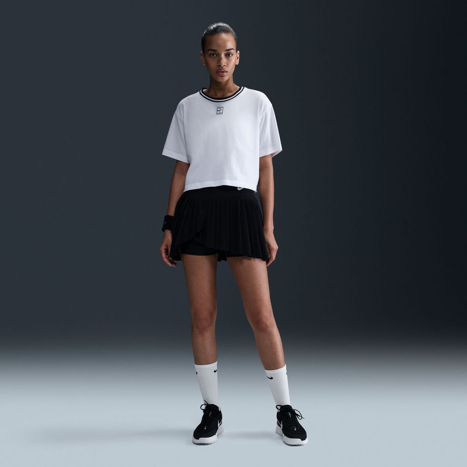 Dri-FIT Heritage SS Crop Tee Kadın Beyaz Tişört