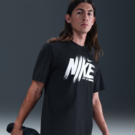 NIKE - Dri-FIT Hyverse Erkek Siyah Tişört