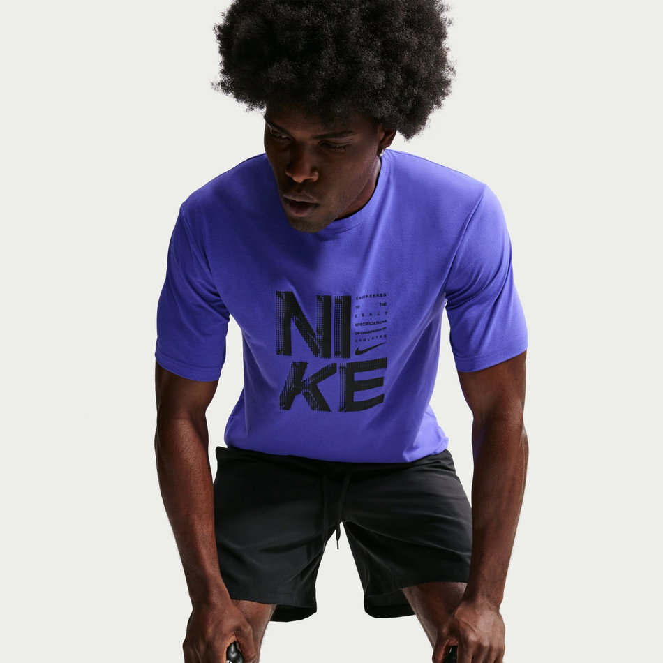 Dri-FIT Hyverse Gfx Fill Ss Erkek Tişört