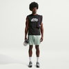 NIKE - Dri-FIT Hyverse Gfx Ss Top Erkek Siyah Tişört (1)