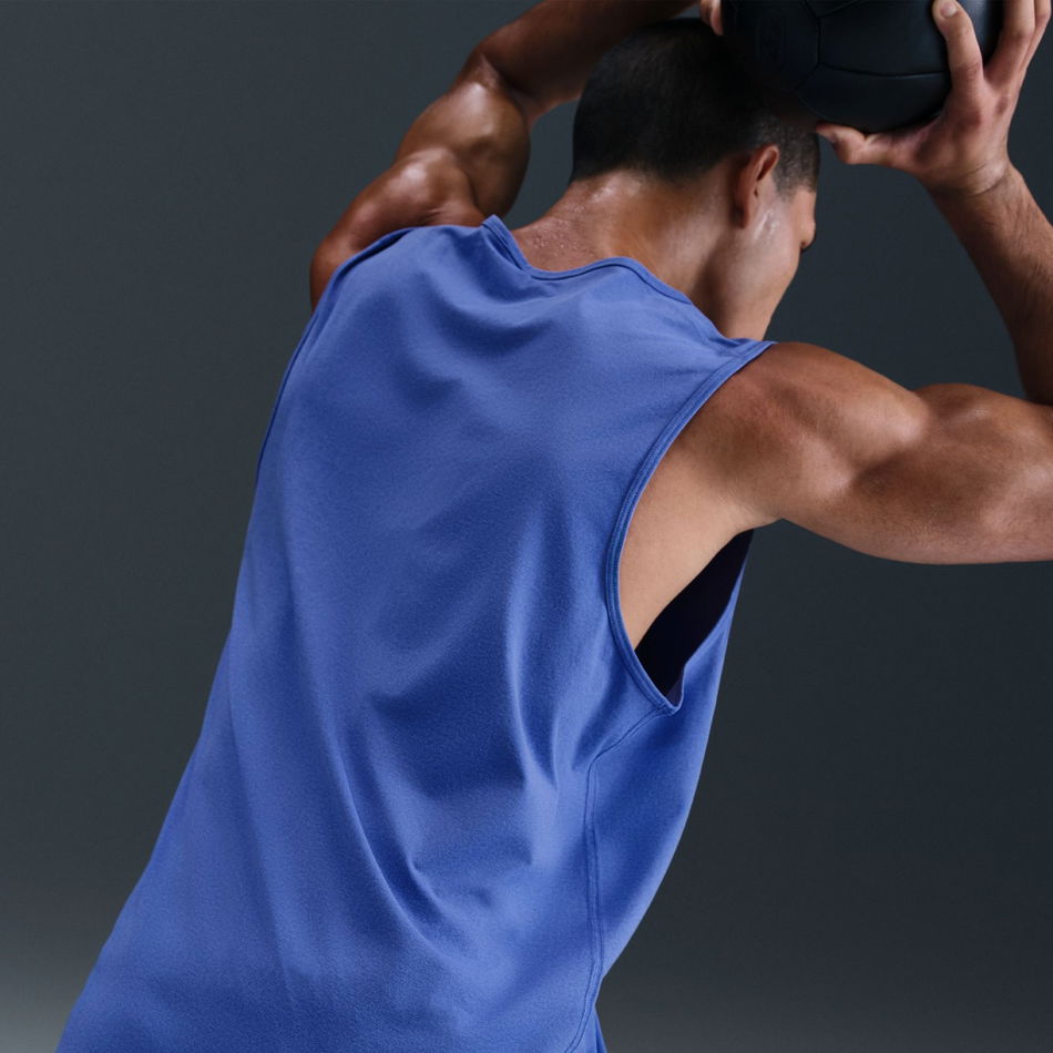Dri-FIT Hyverse Tank Erkek Mavi Atlet