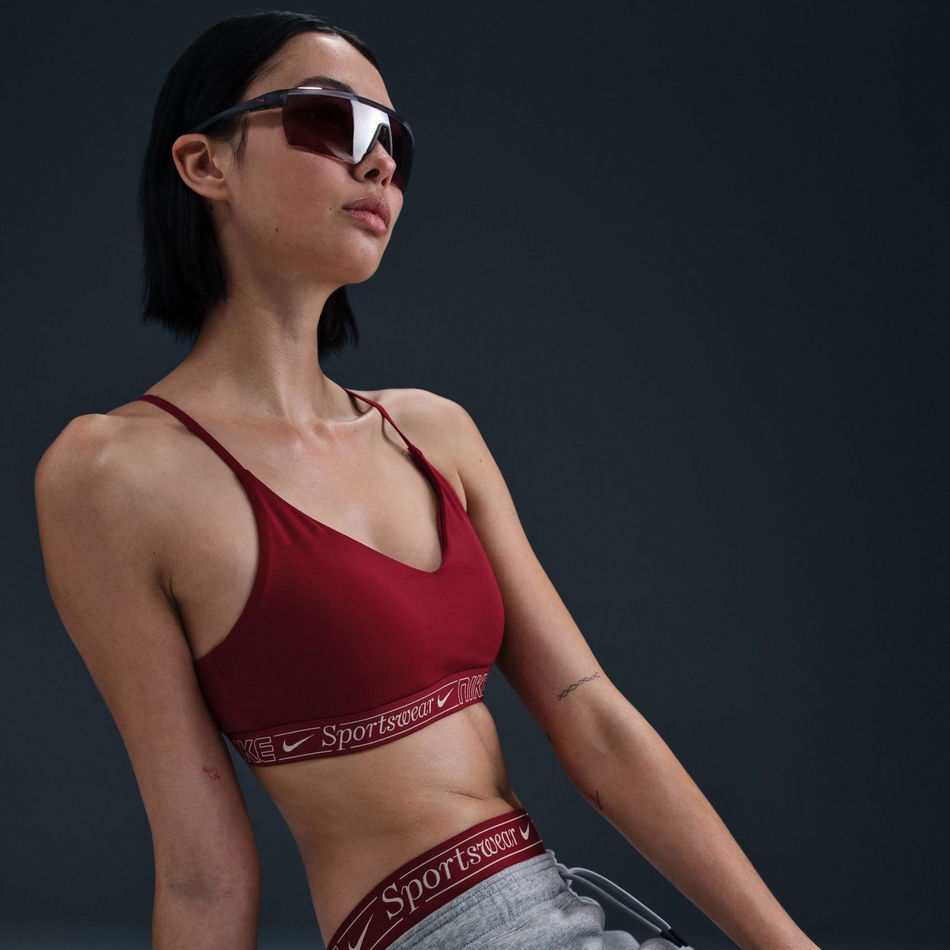 Dri-FIT Indy Bra Kadın Bordo Sporcu Sütyeni