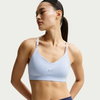 NIKE - Dri-FIT Indy Bra Kadın Mavi Sporcu Sütyeni (1)