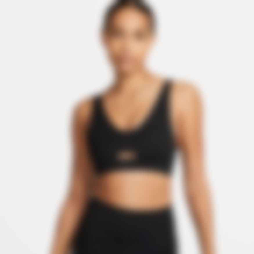 NIKE - Dri Fit Indy Plunge Cutout Bra Kadın Sporcu Sütyeni (1)