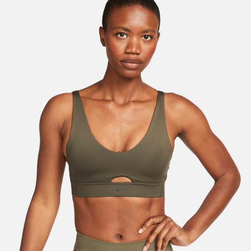 Dri Fit Indy Plunge Cutout Bra Kadın Sporcu Sütyeni