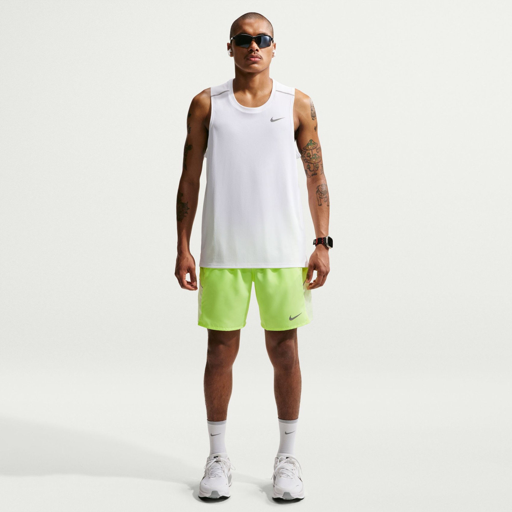 Nike Dri-FIT Miler 7Bf Short Erkek Sarı Şort IF2070-737