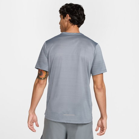 NIKE - Dri-FIT Miler Erkek Koşu Gri Tişört (1)