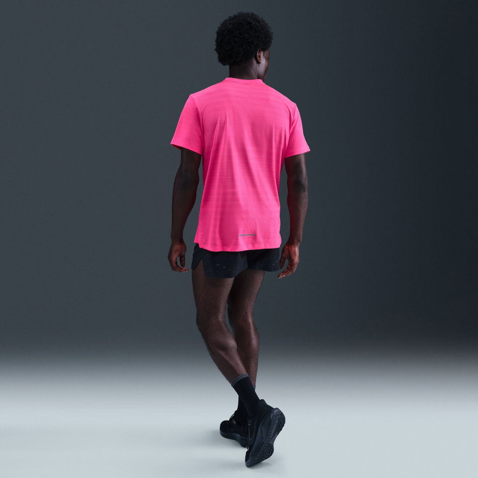 Dri-FIT Miler Erkek Pembe Koşu Tişörtü