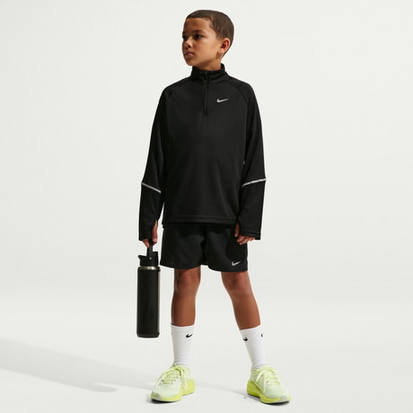 NIKE - Dri-FIT Miler Hz Top Çocuk Siyah Sweatshirt