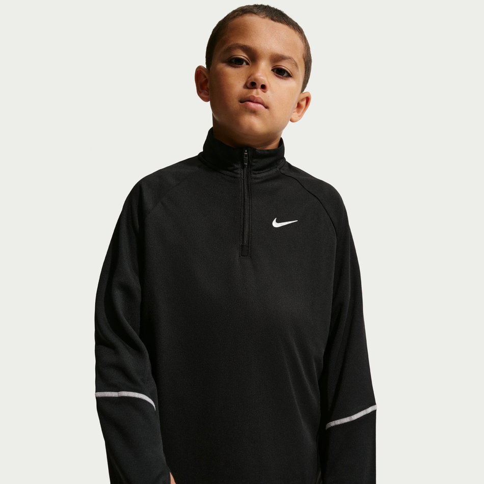 Dri-FIT Miler Hz Top Çocuk Siyah Sweatshirt