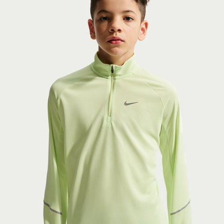 NIKE - Dri-FIT Miler Hz Top Çocuk Yeşil Sweatshirt