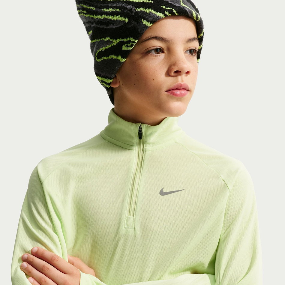 Dri-FIT Miler Hz Top Çocuk Yeşil Sweatshirt