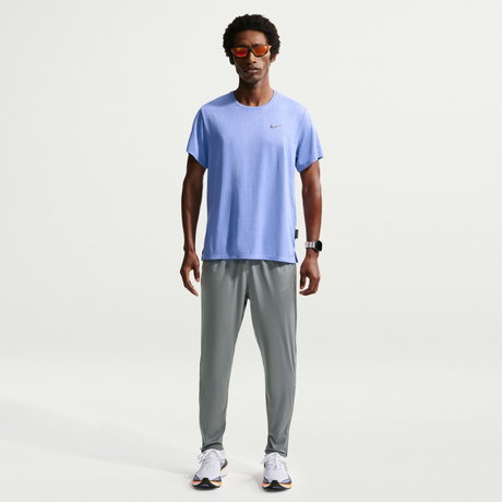 NIKE - Dri-FIT Miler Knit Pant Erkek Gri Eşofman Altı