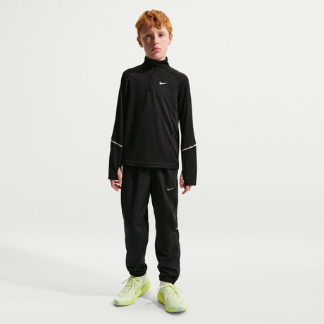 NIKE - Dri-FIT Miler Pant Woven Çocuk Siyah Eşofman Altı