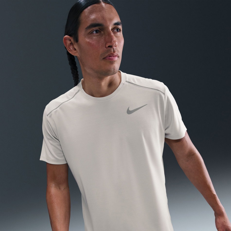 Dri-FIT Miler SS Erkek Bej Tişört