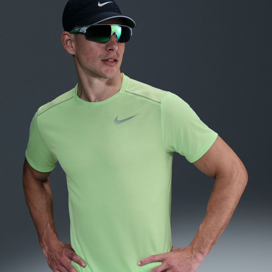 Dri-FIT Miler SS Erkek Yeşil Tişört