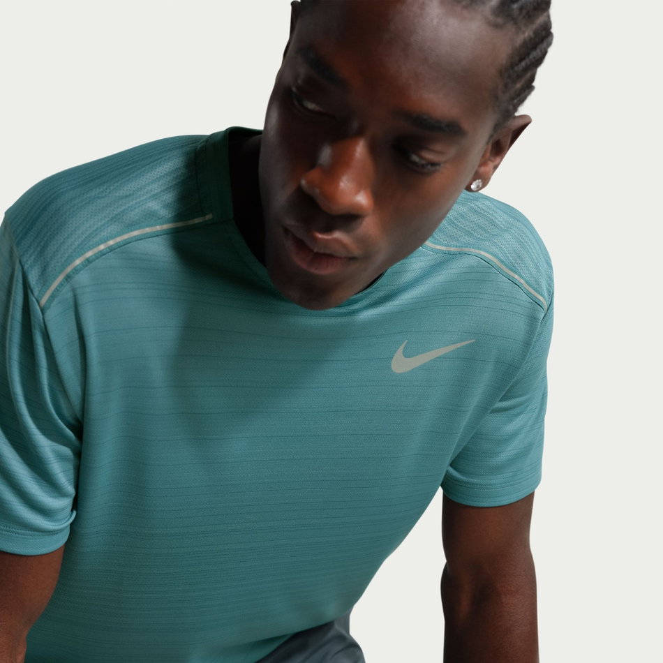 Dri-FIT Miler Ss Erkek Yeşil Tişört