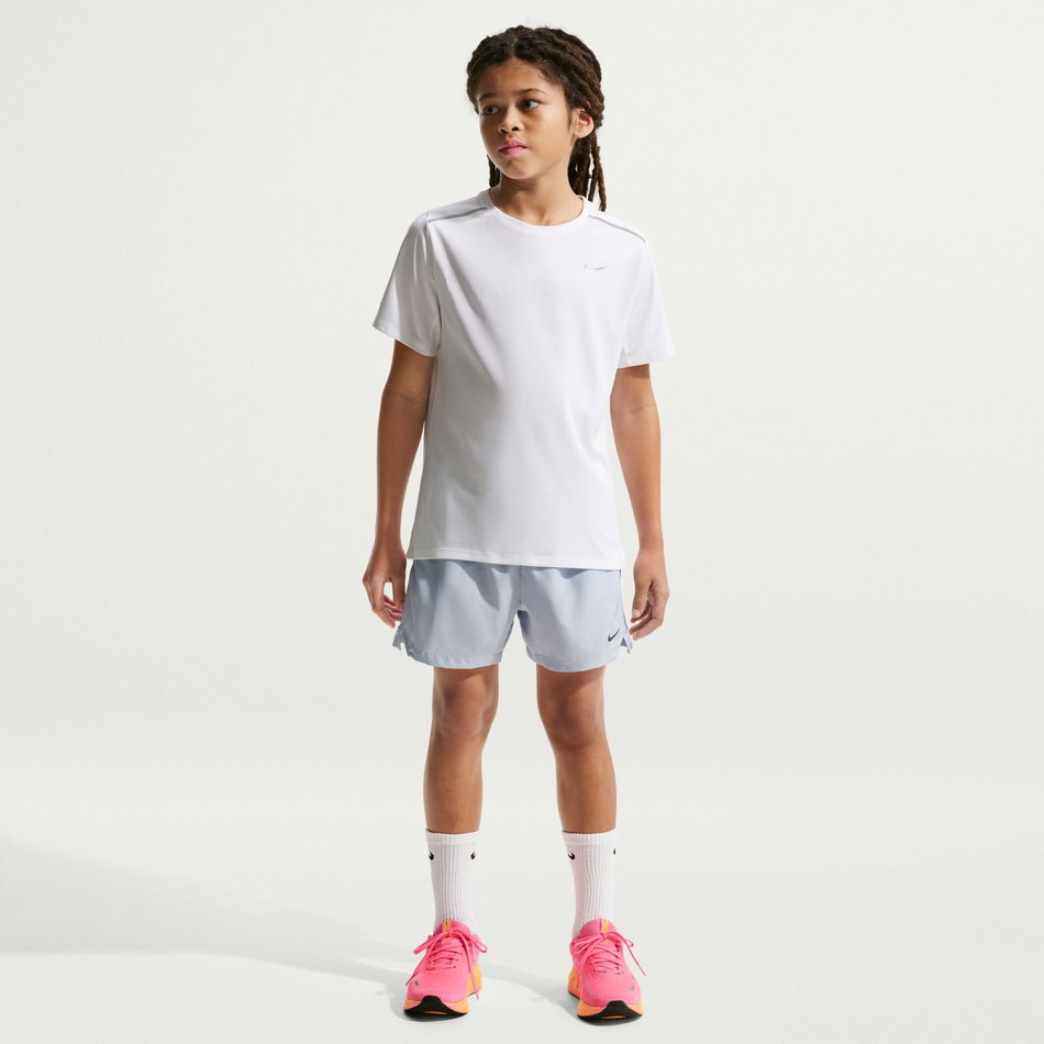 Dri-FIT Miler Ss Top Çocuk Beyaz Tişört
