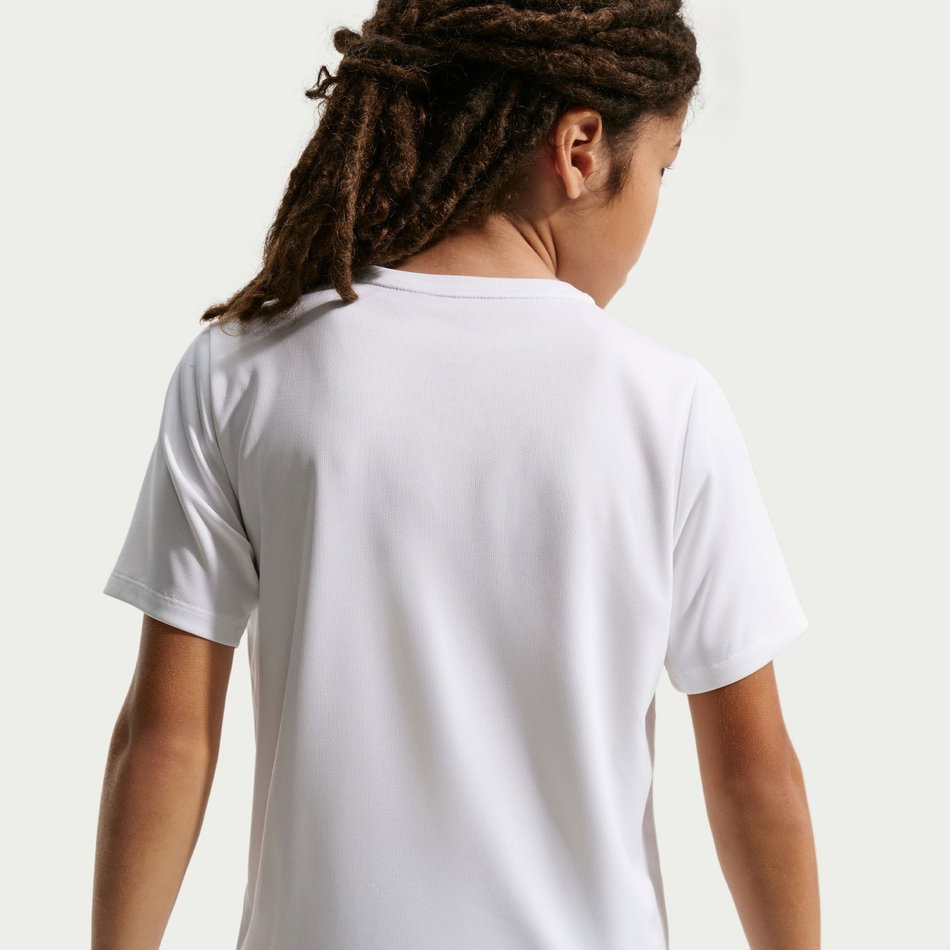 Dri-FIT Miler Ss Top Çocuk Beyaz Tişört