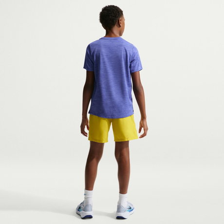 NIKE - Dri-FIT Miler Ss Top Çocuk Mavi Tişört (1)