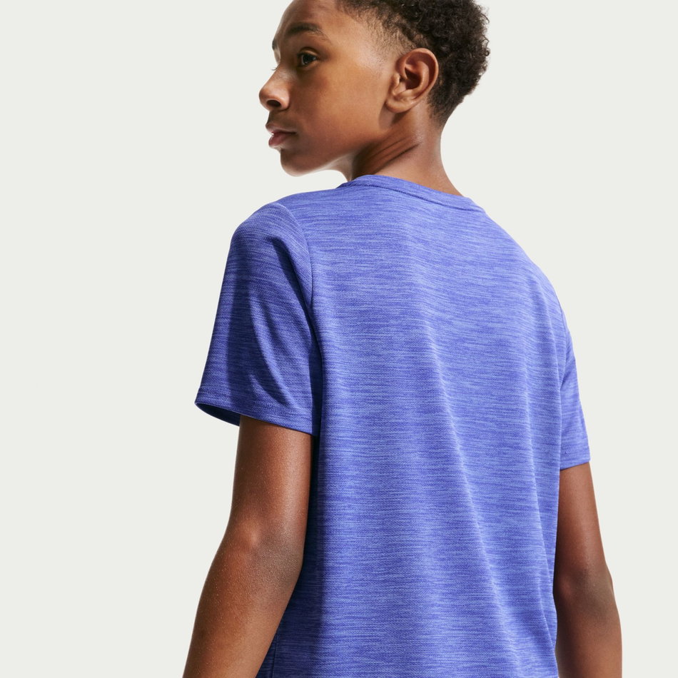 Dri-FIT Miler Ss Top Çocuk Mavi Tişört