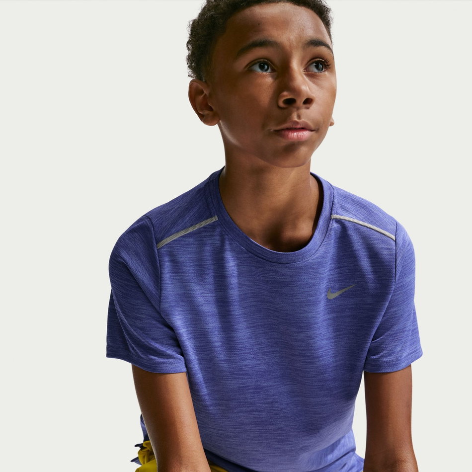 Dri-FIT Miler Ss Top Çocuk Mavi Tişört