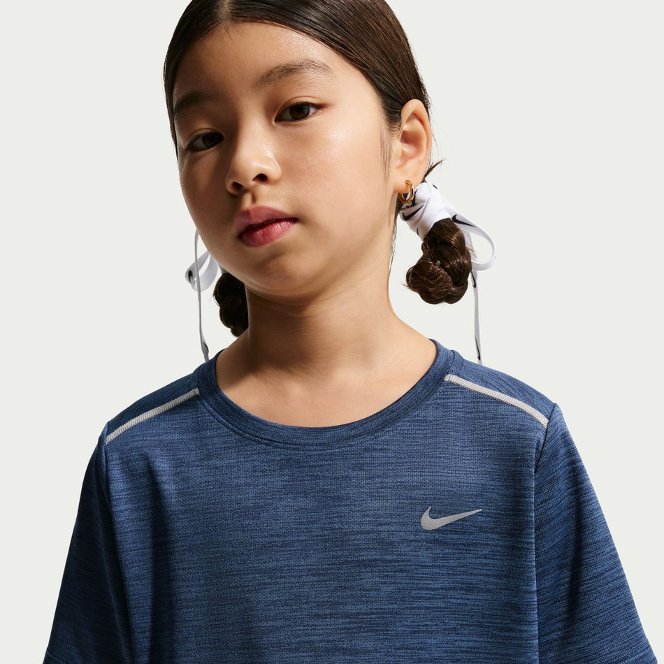 Dri-FIT Miler Ss Top Çocuk Mavi Tişört
