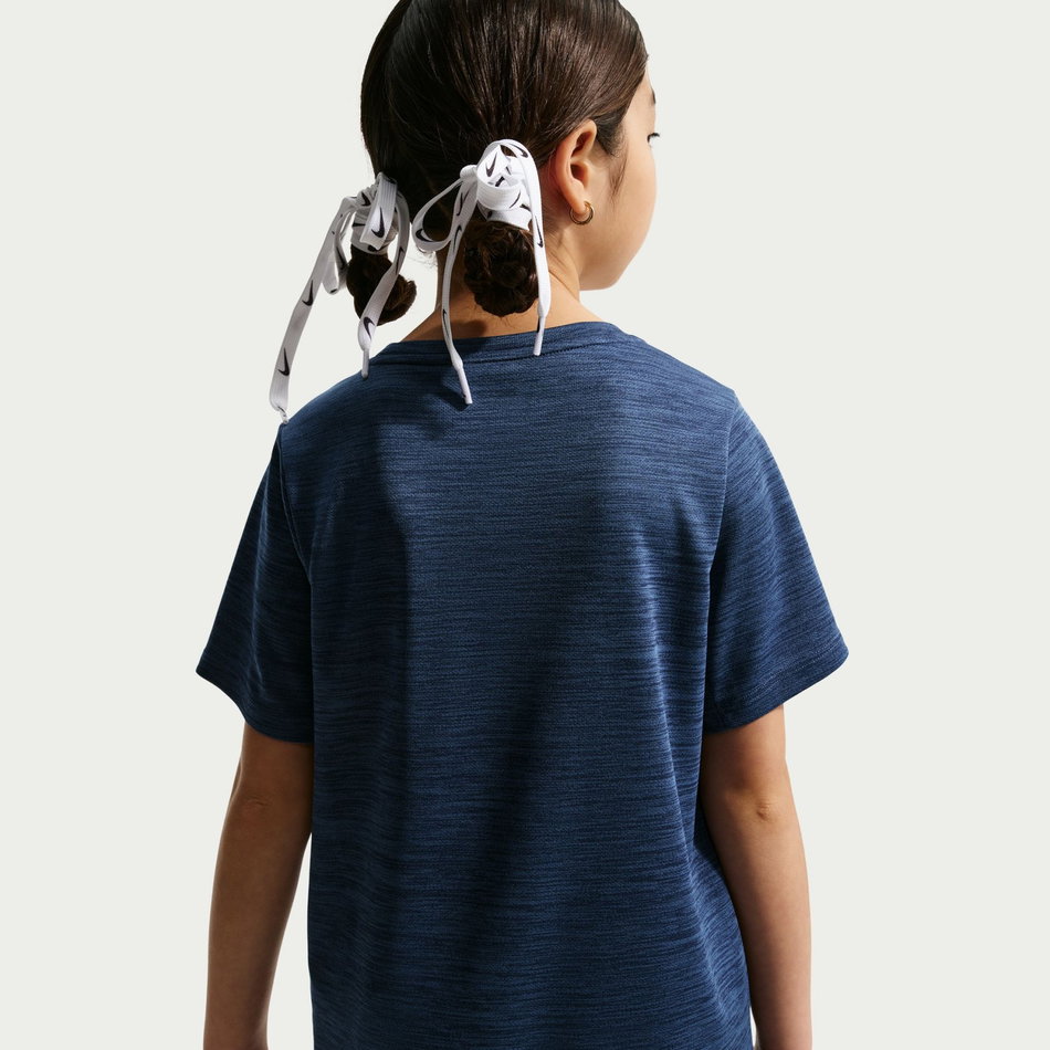 Dri-FIT Miler Ss Top Çocuk Mavi Tişört