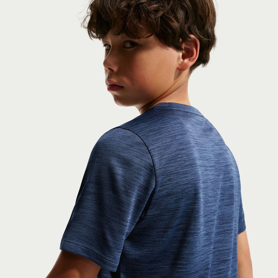 Dri-FIT Miler Ss Top Çocuk Mavi Tişört